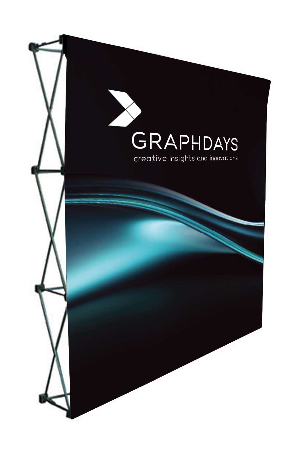 Pop Up Banner (τύπου αράχνη). Ελαφρύ, πρακτικό και πάντα εντυπωσιακό